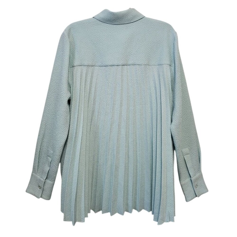 Tuckernuck Adele Crepe Button Down Back Pleated B… - image 5